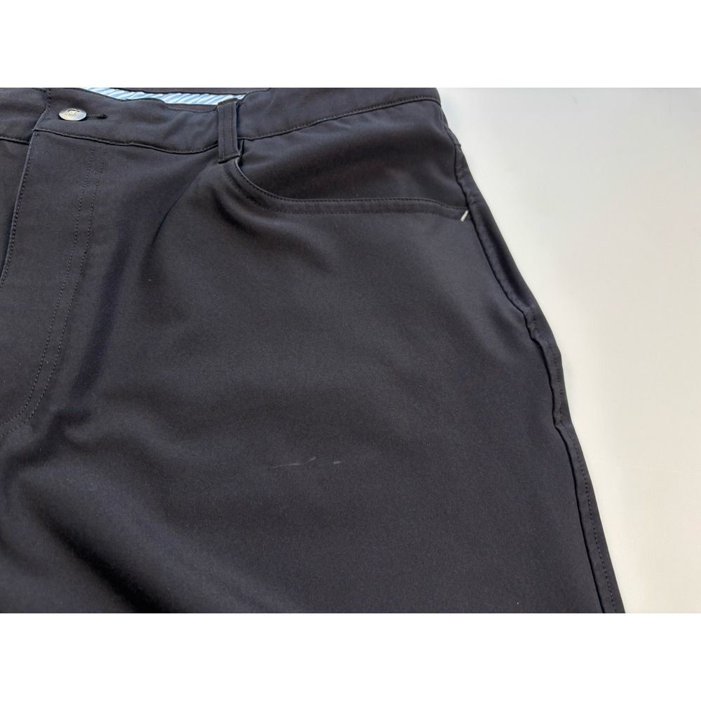 FootJoy FJ Performance Golf Pants Athletic Fit Black Men's Size 40x30 Stretch - Picture 8 of 12